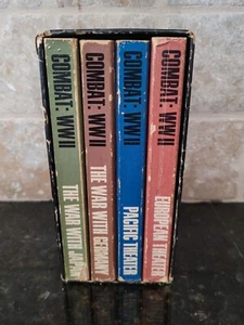 Combat : World War II Box Set by Don Congdon Paperback w/ Commentary 1st Ed Good - Picture 1 of 20