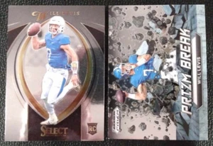 2023 Panini Select Will Levis Prizm Break+Certified Insert Rookie TITANS MINT - Picture 1 of 4