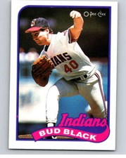 1989 O-Pee-Chee Baseball #5 Bud Black  Cleveland Indians V95283