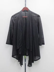 Giacca in maglia Slinky Waterfall - Small - Nero - Foto 1 di 6