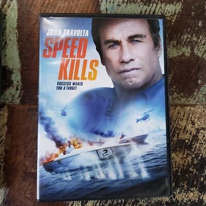 Speed Kills DVD 2018 Travolta True Story Action Boat Racing Drugs - Imagen 1 de 2