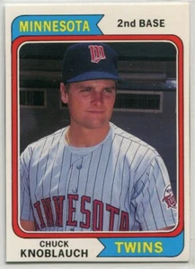 1992 SCD Sports Card Price Guide Monthly #9 Chuck Knoblauch Minnesota Twins - Picture 1 of 2