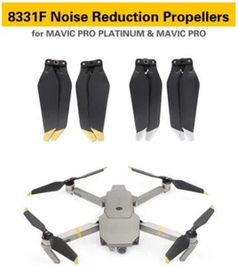 Propellers For DJI Mavic PRO Platinum 8331 Low-Noise Quick-Release Blades New - Picture 1 of 6