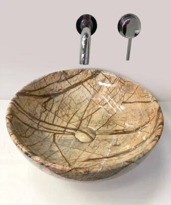 Keramik Waschtisch Waschbecken Handwaschbecken Aufsatzwaschtisch Gästebad 41x41 - Bild 1 von 4