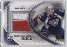 2011-12 ITG Heroes and Prospects Gold Jersey Spring Expo 1/1 Ty Rimmer #M-41 2a8