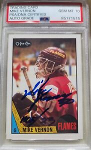 MIKE VERNON ROOKIE Signed Auto Autograph PSA Authentic Card INSCRIBED 