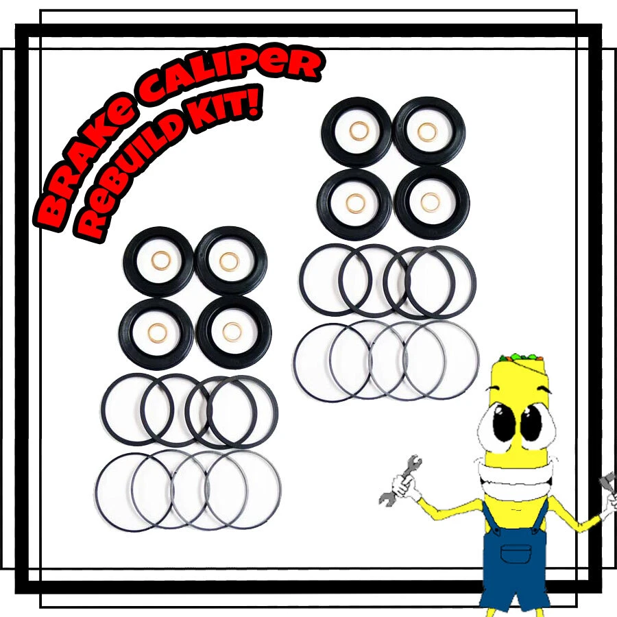 Kit de reparación de pinza de freno de disco delantera para Toyota Tacoma 1995-2004 4 pistones Foto 1 de 1