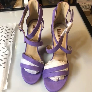 IDIFU Women's Platform Chunky High Heels Dress Sandals Open Toe Strap. SIZE 6 - Picture 1 of 8