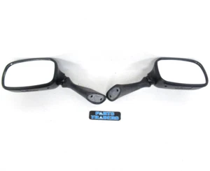 Left & Right Side Mirror Set Suzuki GSX-R 600/750/1000 GSX1300R Hayabusa - Picture 1 of 2
