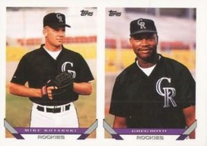#621 Mike Kotarski / Greg Boyd - Colorado Rockies - 1993 Topps Baseball