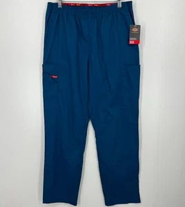 Dickies EDS Scrubs Pants Men's Size L Tall Blue Modern Classic New NWT - Picture 1 of 12