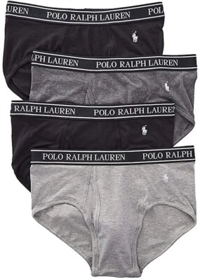 Paquete de 4 calzoncillos Polo Ralph Lauren 261694 para hombre elásticos calce clásico talla XL Foto 1 de 2