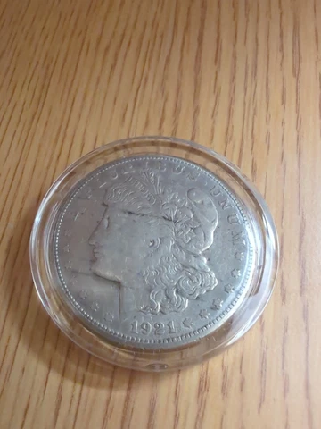 1921-S $1 Morgan Silver Dollar Cover
