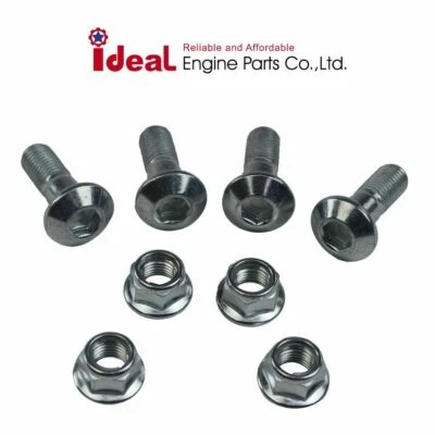 Rear Sprocket Bolts Nuts fits Yamaha Raptor 700 2006~18 700R #90109-10013-00 - Image 1 of 2