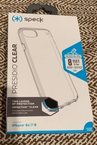 Speck Presidio Clear Durable Transparent Case for iPhone 8 / 7 / SE (4.7") - Picture 1 of 1
