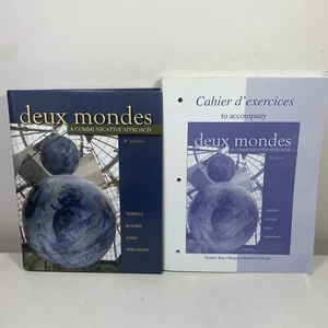 Deux Mondes A Communicative Approach 6th Edition Exercises in English French - Picture 1 of 9