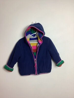 Mini Bowden Sudadera con Capucha Cremallera Completa Reversible Talla 3-4 Y Azul/Arris Foto 1 de 4