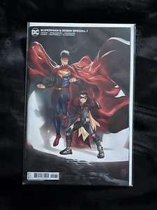 DC Superman & Robin Special 2022 #1 NM/VF 1:25 Rafa Sarmento Card Stock Variant - Picture 1 of 2