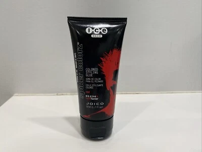 Pegamento de peinado Joico ICE Hair Spiker Colorz color rojo 50 ml/1,7 oz nuevo de stock Foto 1 de 3