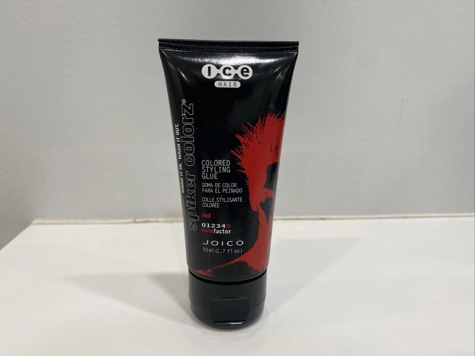 Pegamento de peinado Joico ICE Hair Spiker Colorz color rojo 50 ml/1,7 oz nuevo de stock Foto 1 de 3