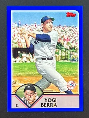 YOGI BERRA 2023 Topps Archives 2003 Design #299 New York Yankees HOF - Image 1 of 2