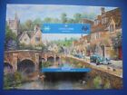 Castle Combe - Gibsons 1000 Piece Jigsaw Puzzle +  Two Inner's Good Condition.