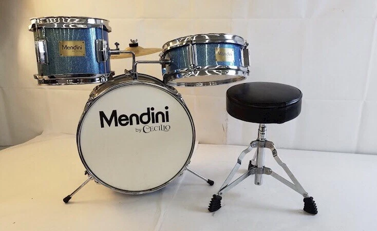 Juego de batería Mandini para niños con taburete Foto 1 de 4