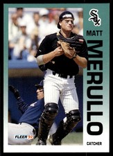1992 Fleer Matt Merullo Chicago White Sox #90