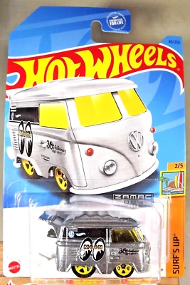 2023 Hot Wheels Walmart #4 Zamac #49 Surf's Up-Moon Eyes 2/5 KOOL KOMBI Zamac - Image 1 of 4