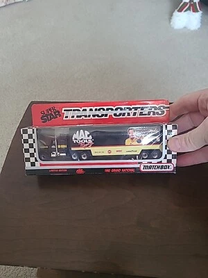 1992 Matchbox Harry Gant Mac Tools #7 1/87 Scale Transporter NIB CR000038 - Image 1 of 2