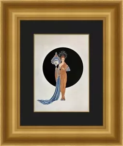 Erte Athena Custom Framed Print FREE SHIPPING - Picture 1 of 1