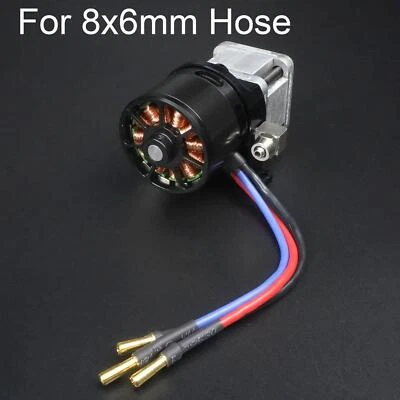 Metal Brushless Motor Hydraulic Pump for 8x6MM Hose 1/12 1/14 RC Truck Car Model - Image 1 of 4