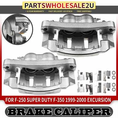 2x Pinza de freno delantera para Ford F-250 F-350 Super Duty 1999 2000 Excursion Foto 1 de 4