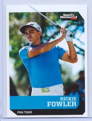 RICKIE FOWLER 2016 SPORTS ILLUSTRATED "1 OF 9" 1ST EVER PRINTED ROOKIE CARD! - Image 1 of 2