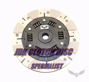 JDK 90-91 CIVIC CRX 1.5L 1.6L D15 D16 ZC DUAL FRICTION CERAMIC CLUTCH DISC 210mm - Picture 1 of 1