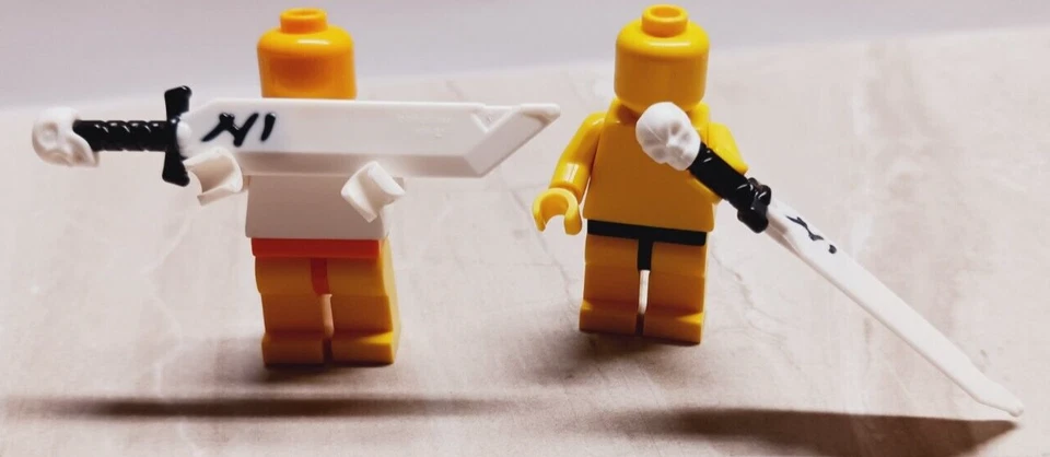 Nuevo LEGO Cabeza Esqueleto Espada 1 Correas Trenzadas Talladas Ninjago Samurai DAG Foto 1 de 1