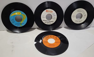 4 Promo Records 60s 45s; Mel Carter; Buddy Greco; Bob Morris; Sammy Kaye VG+ - Picture 1 of 3