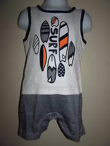 NWT GYMBOREE BOYS TINY TROPICS SURF ONE PIECE OUTFIT SIZE 6-12 MONTHS 6 12 NEW - Picture 1 of 2