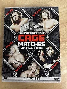 WWE Wrestling DVD 3-Disc Set The Greatest Cage Matches Of All Time WWF94931 - Picture 1 of 7