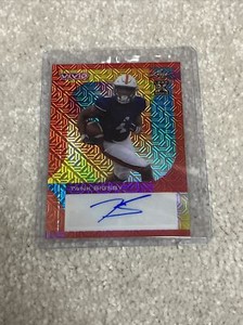 2023 LEAF VIVID TANK BIGSBY RED MOJO RC ROOKIE AUTO /8 NQ