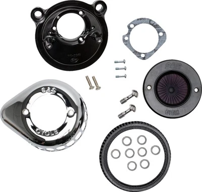 Harley Davidson XL 883 L 2007-2017 S&S Cycle Air Stinger стелс комплект воздухоочистителя - Изображение 1 из 4