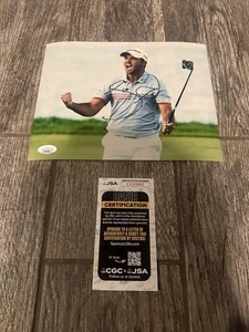 JASON DAY SIGNED 8X10 GOLF PHOTO PGA AUTOGRAPHED JSA COA CHAMPION GOLFER - Picture 1 of 2
