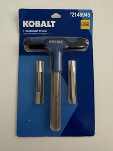 Brand New Kobalt T-Handle Seat Wrench 6 Step Bit Tapered Faucet Heavy Duty - Picture 1 of 6
