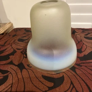 Antique lateC19-early C20th Vaseline &Uranium Glass Light Shade 4 pendant light. - Picture 1 of 7