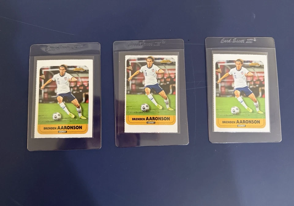 2021 Sports Illustrated for Kids Series 5 Brenden Aaronson #994 (All 3 Cards) - Image 1 of 2