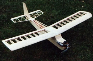 AAMCO H-Ray by Lou Andrews 50" Span trainer cabin RC Airplane Short Kit + Plan - Picture 1 of 5