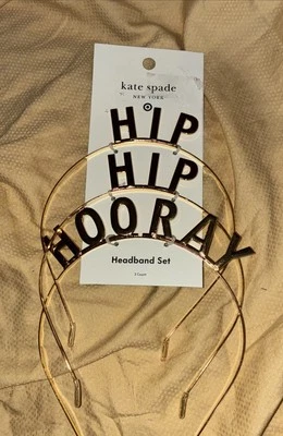 Kate Spade New York Headband Set Hip Hip Hooray - Image 1 of 4