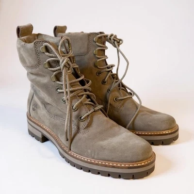 Botas Timberland Courmayeur Valley 6" Impermeables Taupe Nubuck Talla 8.5 Nuevas sin Caja Foto 1 de 4
