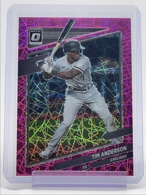 TIM ANDERSON 2021 DONRUSS OPTIC PINK VELOCIDAD PRIZM CHICAGO/249 Q5972 Foto 1 de 2