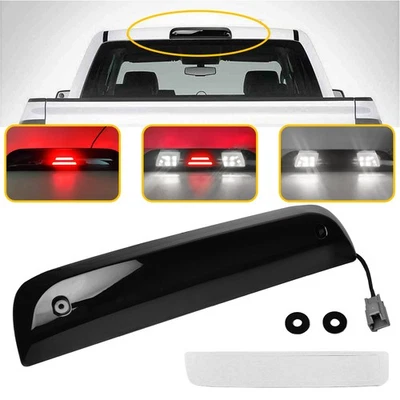 For 2014-2018 CHEVROLET SILVERADO 2500 HD Black LED Third 3rd Brake Light Lamp - Image 1 of 4